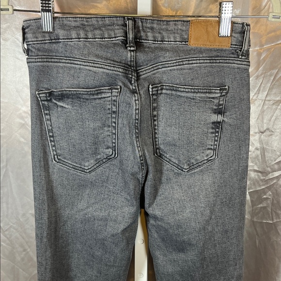 Zara Charcoal Ripped Denim - Picture 6 of 7